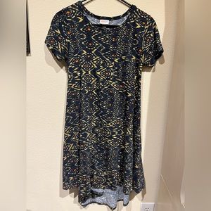 LuLaRoe Printed Carly Dress